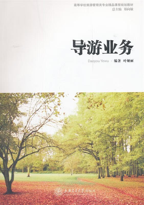 导游业务 叶娅丽编著 9787313074201【正版图书】