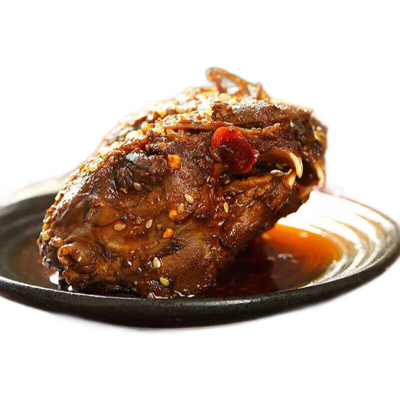 盐帮小鲜 冷吃麻辣兔头 四川成都特产熟食现做现发 (麻辣x2袋) 内有4