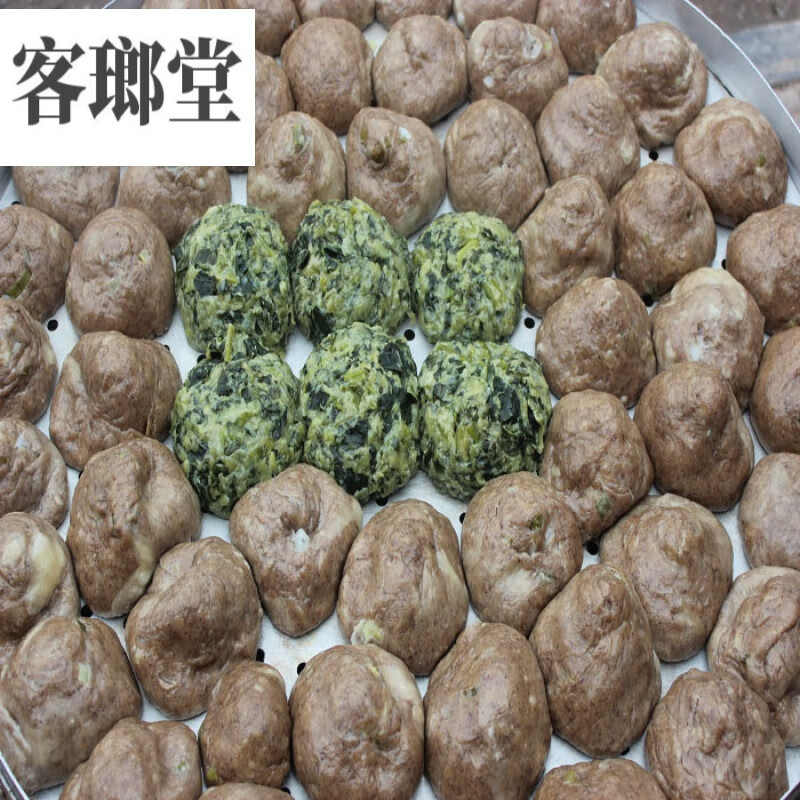 荠菜窝窝   红玉叶窝窝   野荠菜   婆婆丁  菜窝头 徐州丰县特产