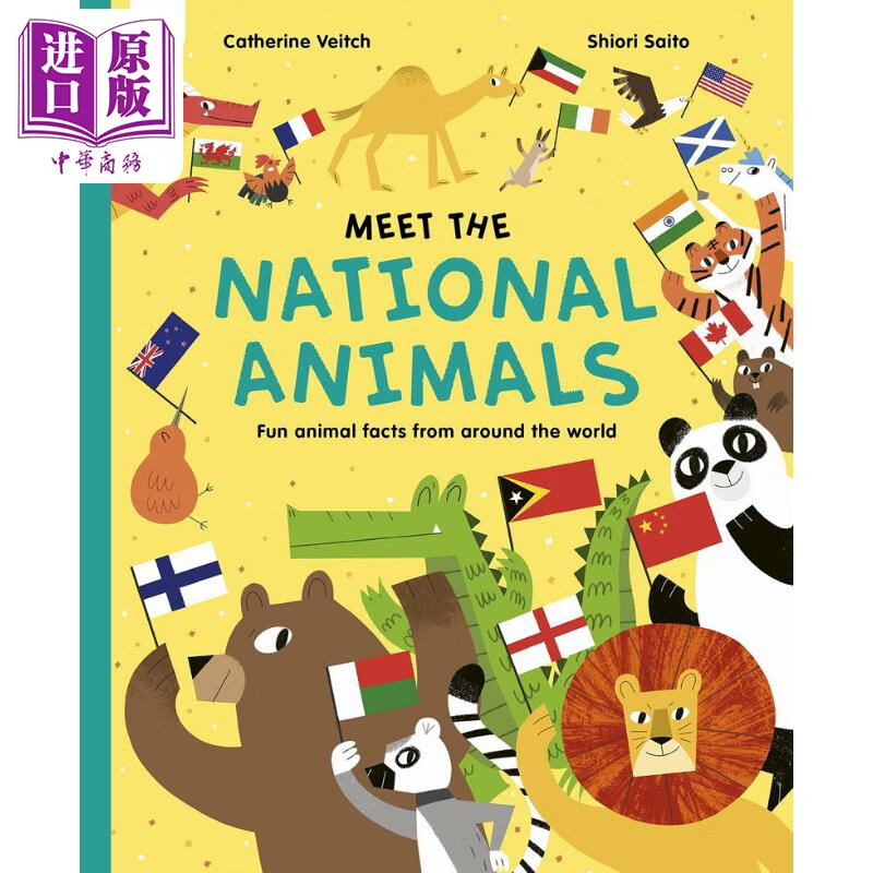 meet the animals 认识动物 英文原版 进口图书 儿童科普绘本 动物