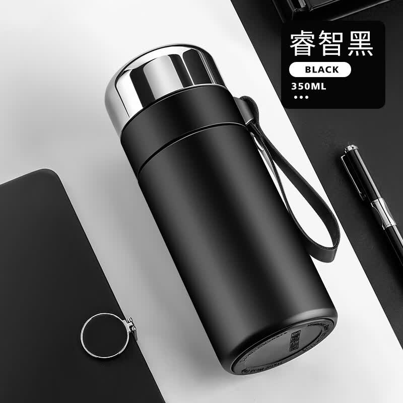 dosrfini 杜莎菲尼全钢保温杯水杯男士茶水分离泡茶杯便携大容量316