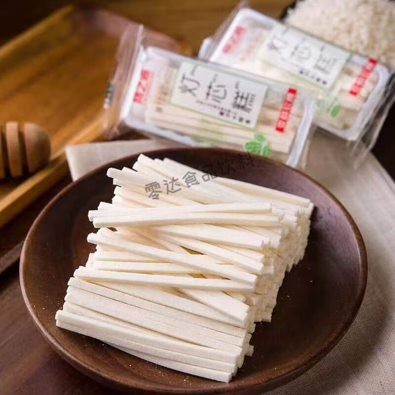 茗仟(mingqian)湖南湘潭特产灯芯糕/传统民间桂子味/薄荷味清凉糕点