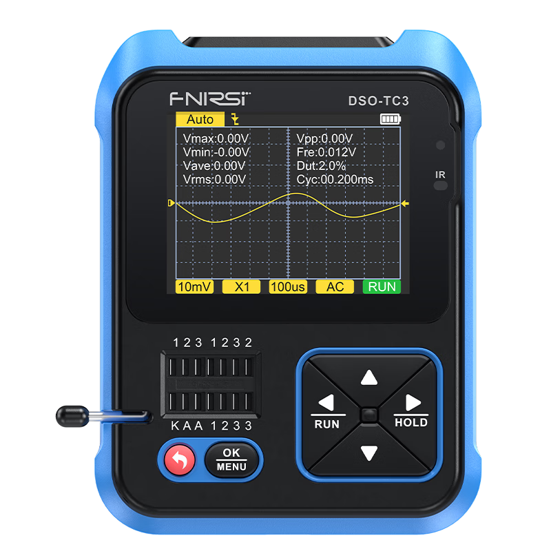 FNIRSI����ʾ��������ܲ�����LCR������һDSO-TC3��Яʽ�ֳ�С�� ά�޴���