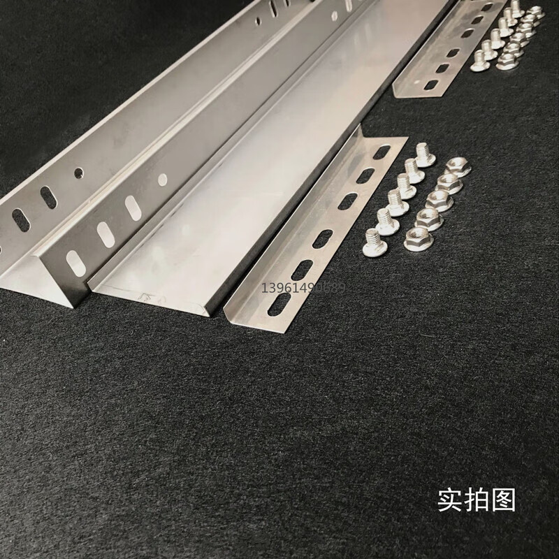 哩嗹啰嗹不锈钢镀锌梯式桥架喷塑火电缆镀锌桥架走线槽梯式桥架 50*50