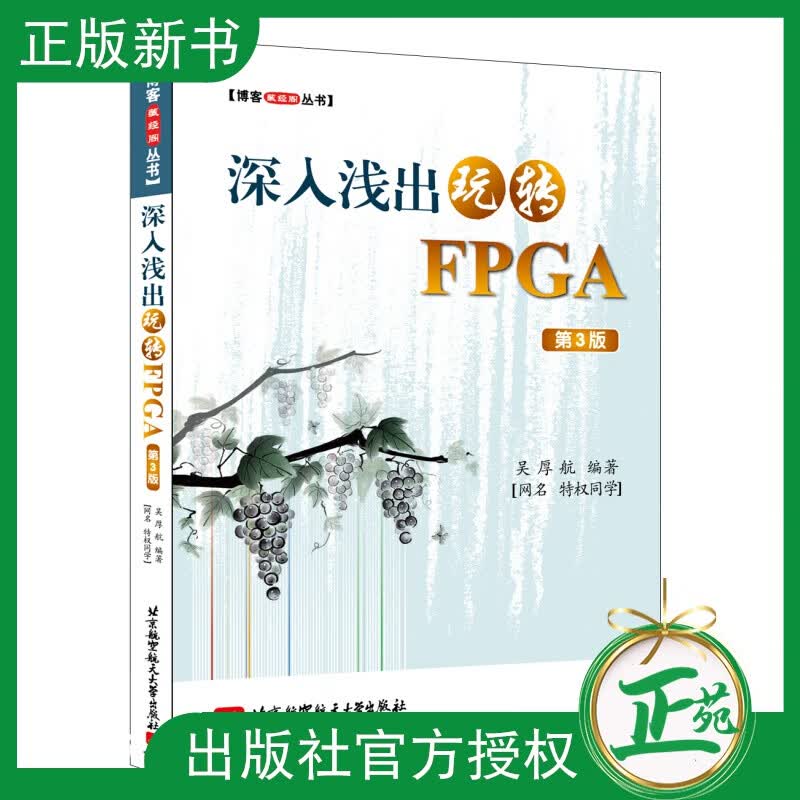 正版 深入浅出玩转FPGA(第3版) 博客藏经阁丛书 吴厚航 著 FPGA数字信号处理技术教程书籍