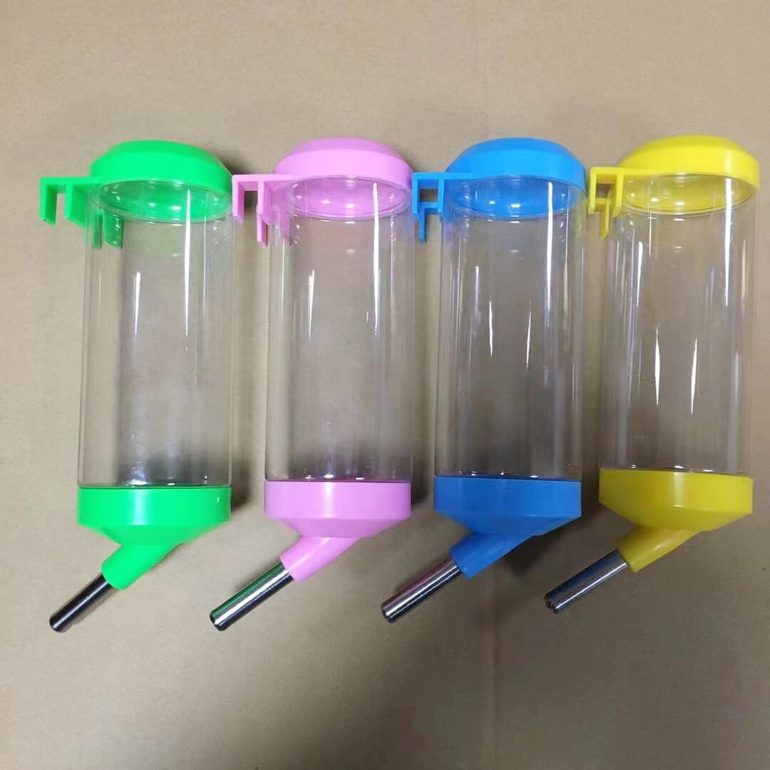 别态萌宠物悬挂式滚珠喂水壶饮兔子兔子滚珠水壶/饮水器喝水汽防漏