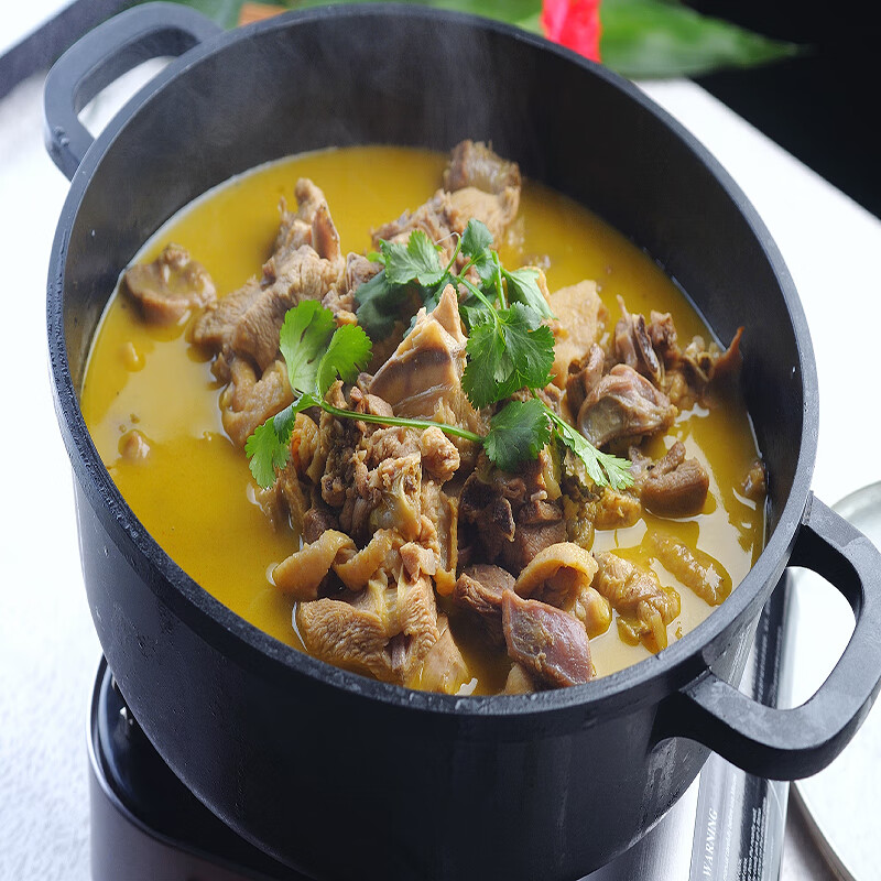 楚品鲜加热即食腊蹄子火锅肥肠鱼泡火锅郭场鸡火锅预制菜礼盒 腊猪蹄