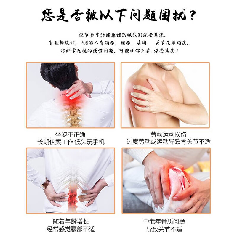 吕家贴医用冷敷贴老款夏邑县膏药腰椎间盘突出颈椎痛膏药贴老吕家转 吕家人人冷敷贴夏邑 (老年人五送五)10盒