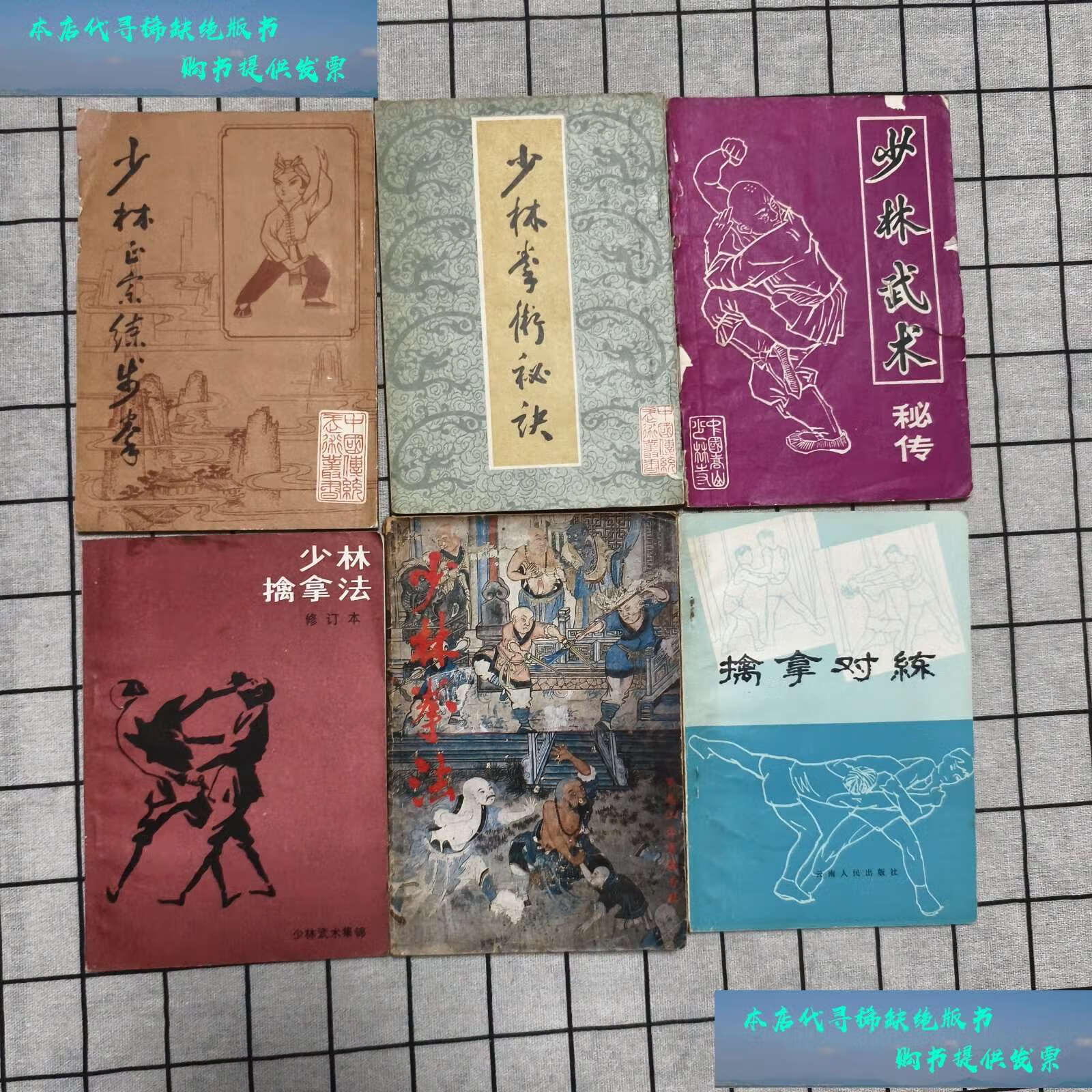 【二手书9成新】少林武术秘传少林拳术秘诀少林正宗练步拳少林擒拿法