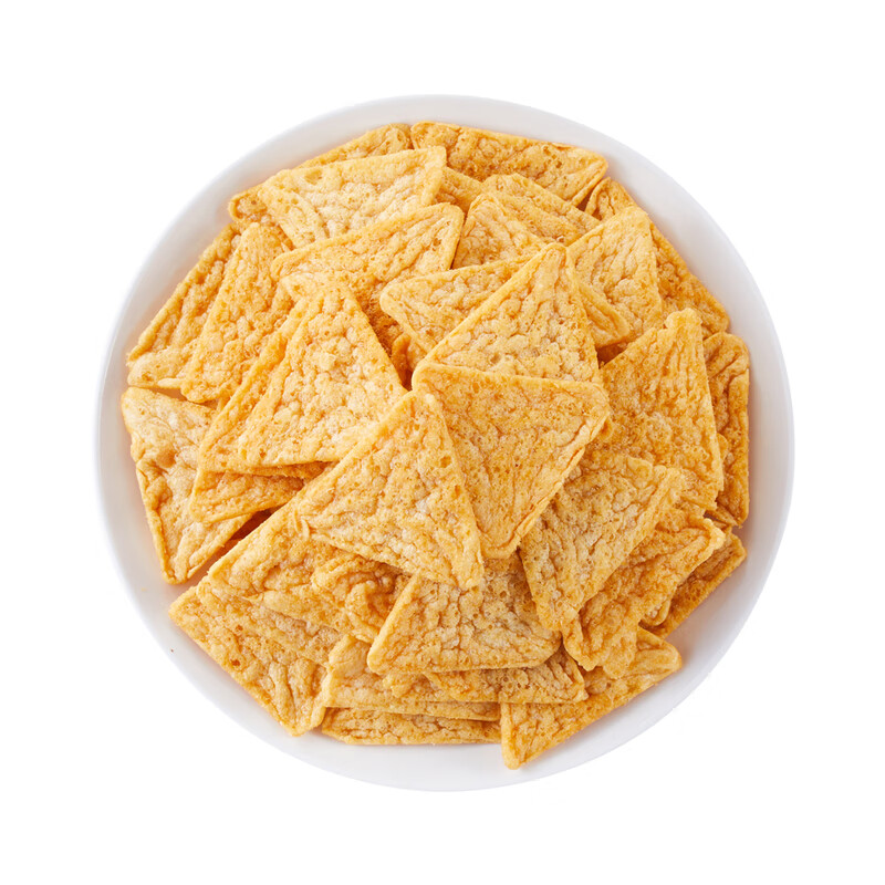 盒马MAX 三蛋白虾片 原味 青芥末味 320g 非油炸含膳食纤维 原味 320g*1袋 袋装