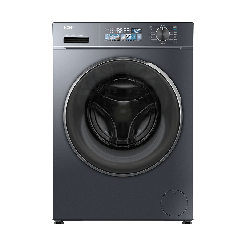 PLUS会员：Haier 海尔 洗衣机 小红花套系 直驱洗烘 EG100HBD88PLUS