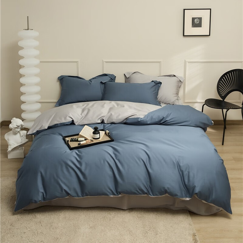 AIDLI �����ļ��״���100֧�½������޴�ɫȫ��˫���׼� ����-ǳ��1 200*230cm�ļ���(1.5/1.8m��)