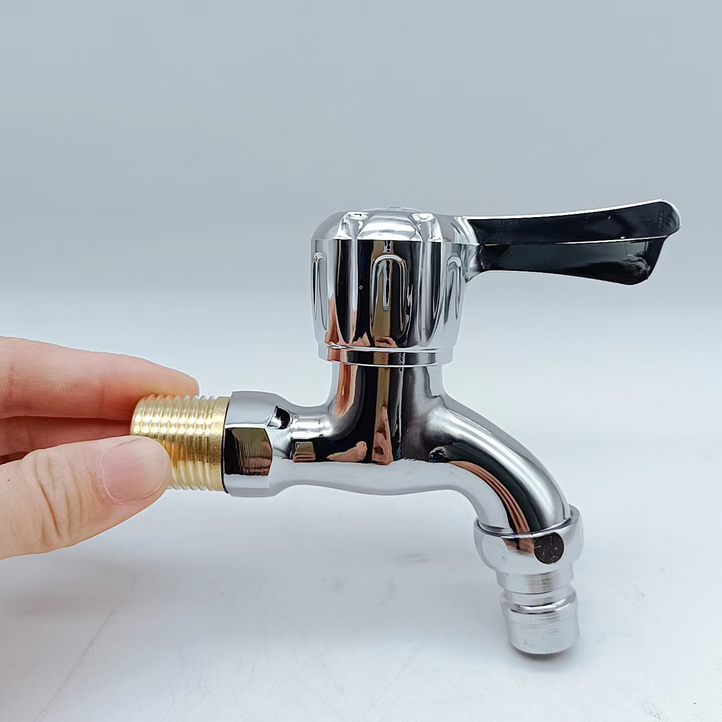 耀勘4分镀铬水龙头铜芯铜牙洗衣机水咀 阳台拖把池洗手池快开水龙头