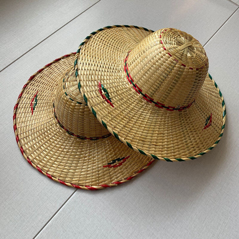 跳舞道具大檐男士农帽 颜色随机发一:直径41cm左右 适合头围55-58cm