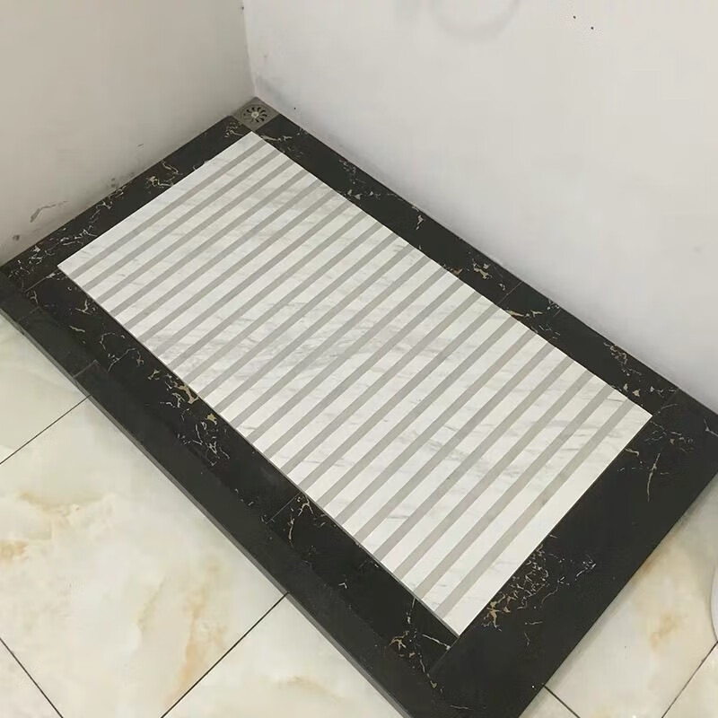 浴室防滑石板 卫生间浴室瓷砖地砖踏脚石淋浴房地板石垫脚石厕所p