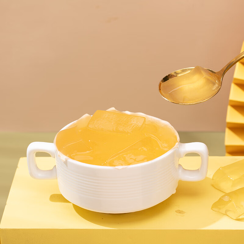 味果冻开袋即食即食茶冻冻果冻布丁奶茶店专用原材料1kg 茉莉绿茶果冻