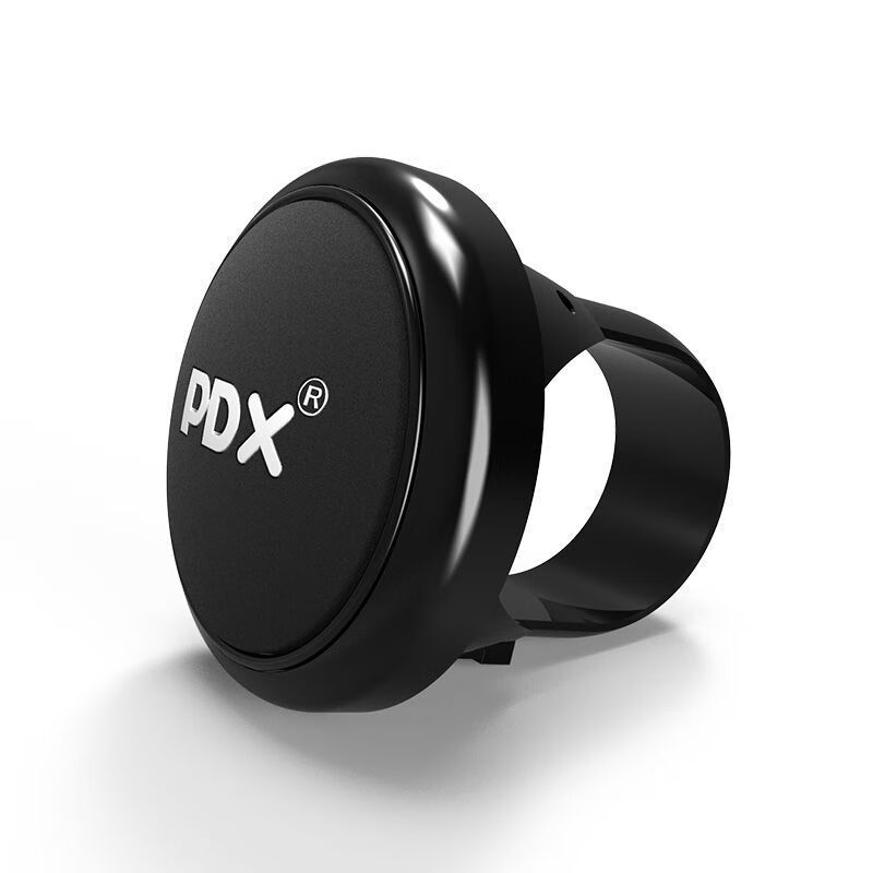 PDX汽车方向盘助力球转向器通用卡通倒车辅助带轴承转弯助力器 【PDX款】黑