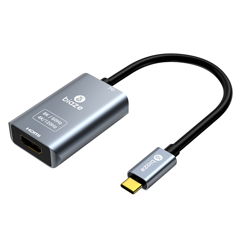 毕亚兹TYPE-C转HDMI2.1版转换器线：价格趋势、使用效果、品牌优势