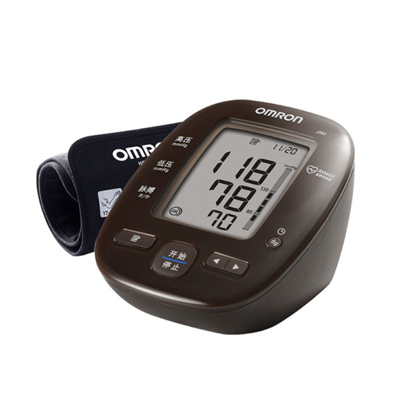 欧姆龙(omron)血压计j751智能蓝牙血压仪家用kunj 定制礼盒款