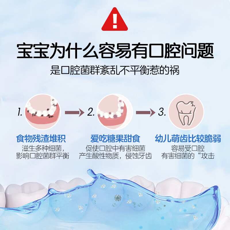 调皮宝儿童牙膏宝宝按压式牙膏3-6-12岁换牙期含氟防蛀牙膏葡萄味160g