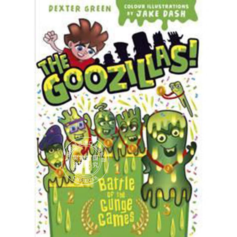 现货 Goozillas !： Gunge游戏战役 英文原版 THE GOOZILLAS!