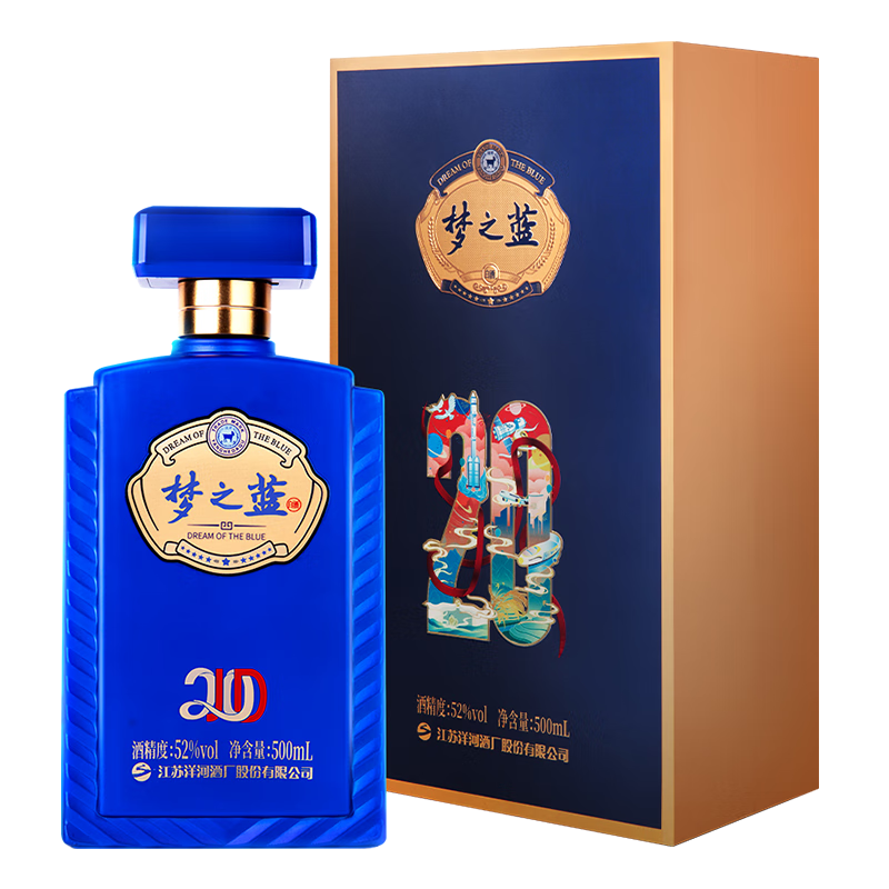 ��� ��֮��JD20 52�� 500ml ��ƿװ  ����Ũ���Ͱ׾� 