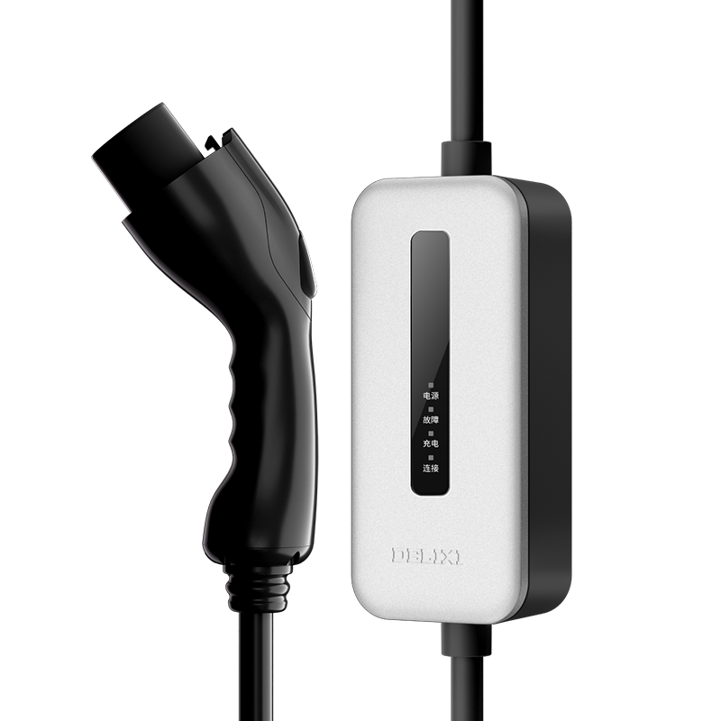 ���ڲ�������������DELIXI��3.5KW�綯�������ǹ��Яʽ220V���׮����16A�೵�����ó��������Դ�����泵�� ��������߳�5�� ��ת��ͷ