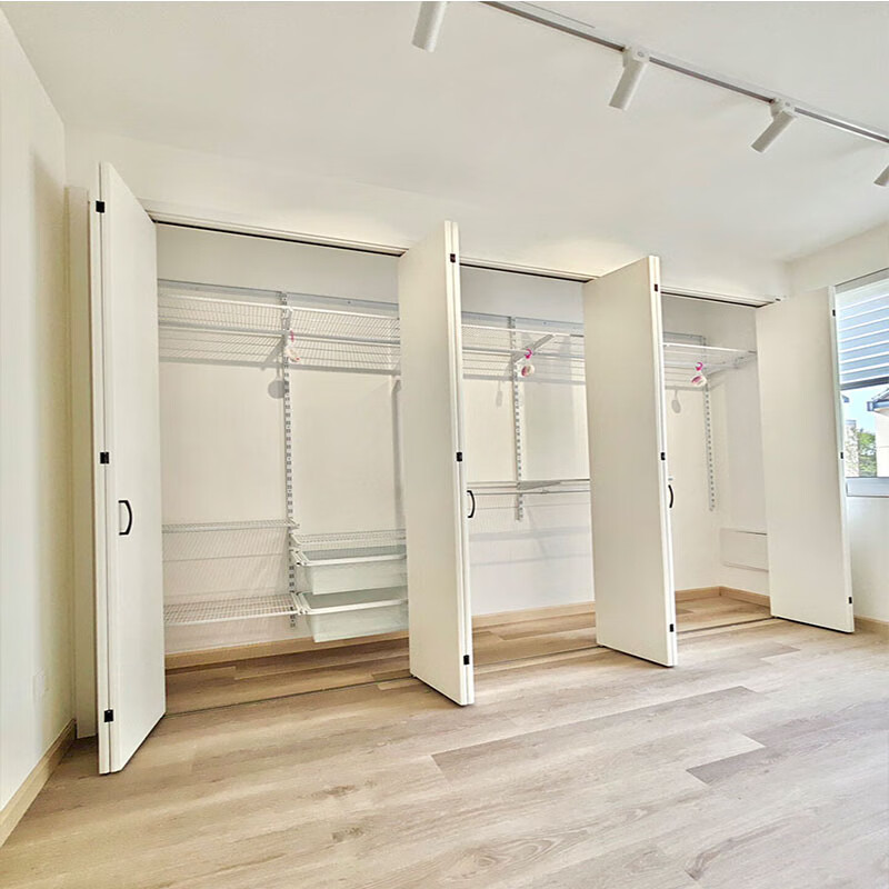 赛乐透实木门衣柜折叠门衣帽间门收纳壁橱门卫生间衣帽间隐形门pet