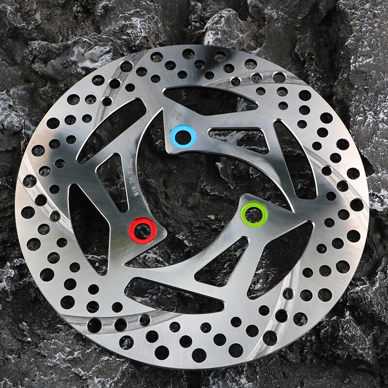 朝雨rzma瑞祖玛枫系一体划线盘通风电动车电摩改装碟刹220刹车盘7.