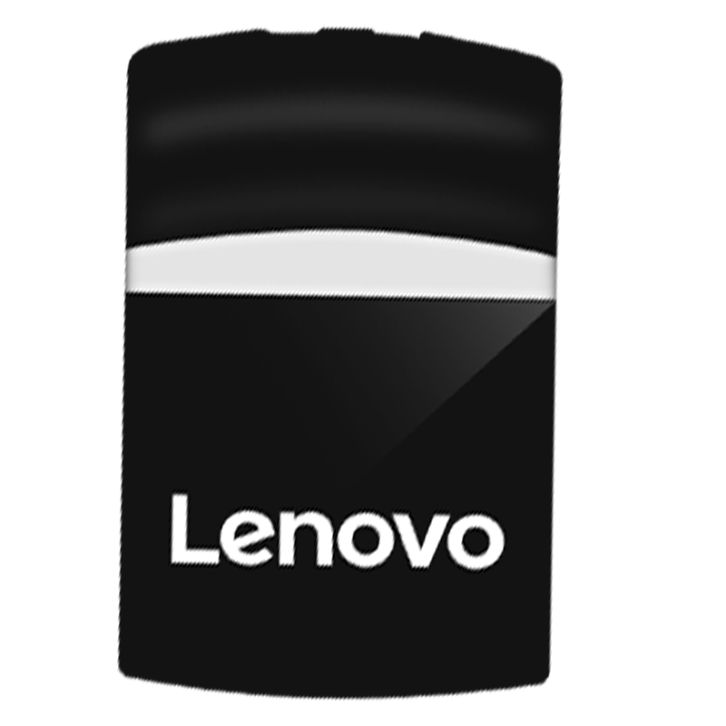 联想（Lenovo）16GB USB2.0 U盘 SX7车载办公投标迷你u盘 优盘黑色