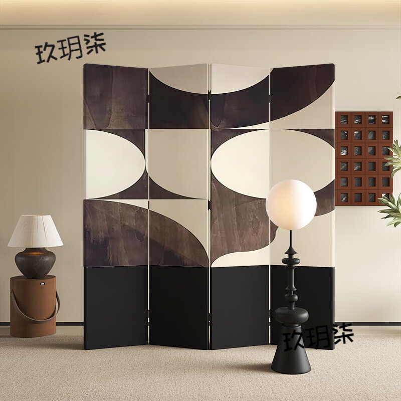 客厅屏风隔断家庭用现代简约 可折叠屏风隔断客厅移动办公室卧室进门