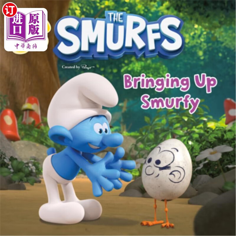 海外直订smurfs: bringing up smurfy 《蓝精灵:养育蓝精灵
