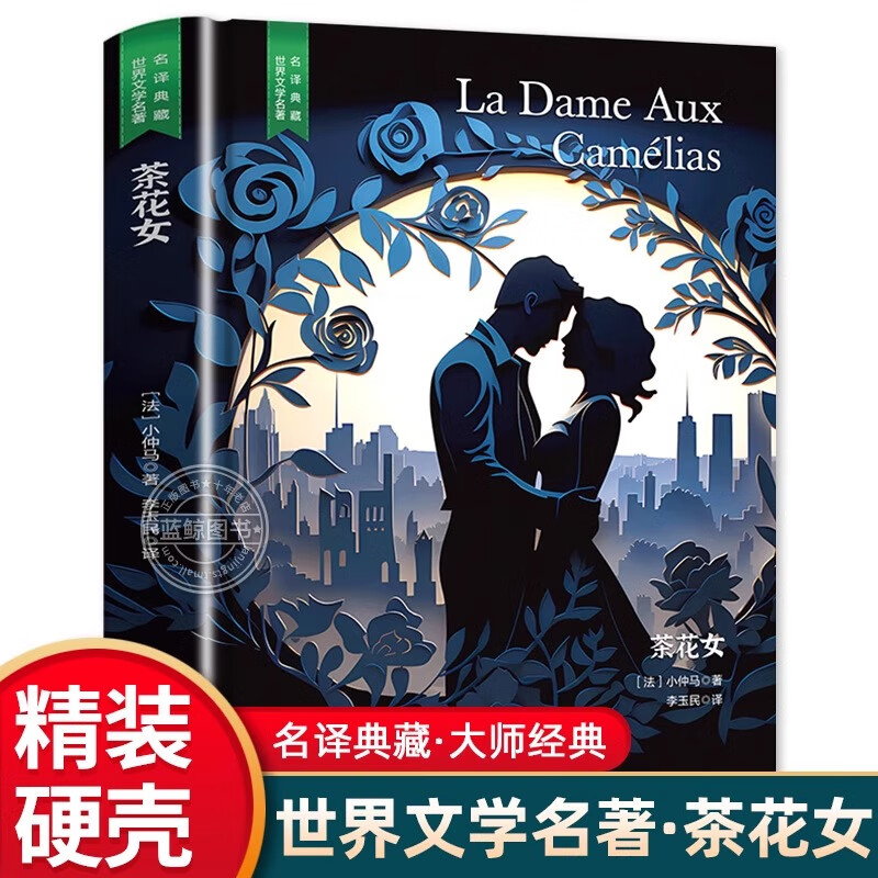 茶花女小仲马名译典藏版原著中文版经典世界名著外国文学长篇小说初中生高中生青少年课外阅读正版茶花女  茶花女书