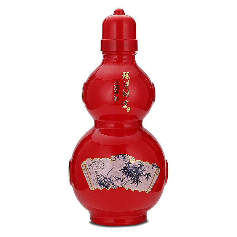 难得糊涂 白酒 2015年52度难得糊涂酒125ml小瓶葫芦酒陈年老酒优级纯