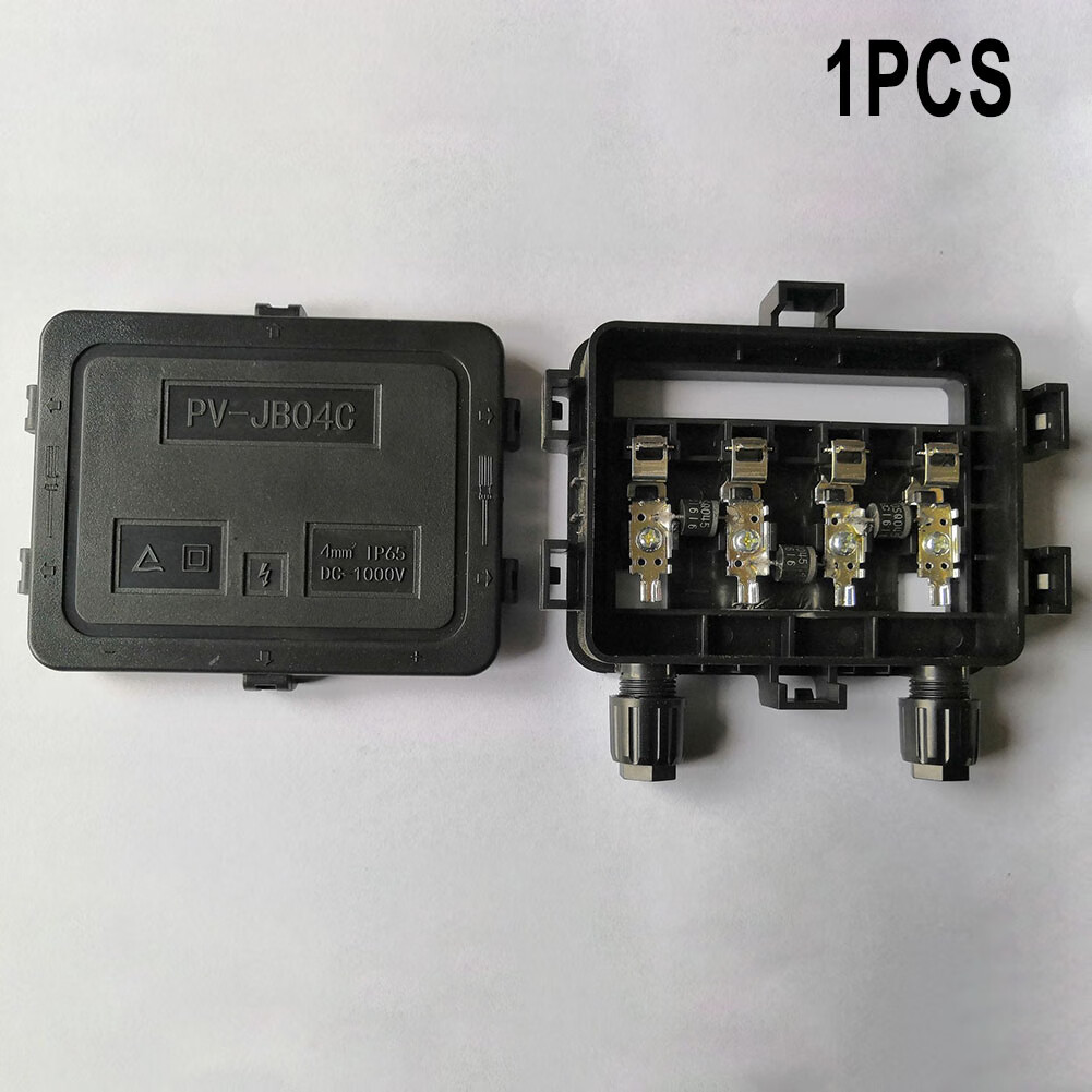 200w350w太阳能接线盒光伏接线盒太阳能电池板全套光伏配件接线盒