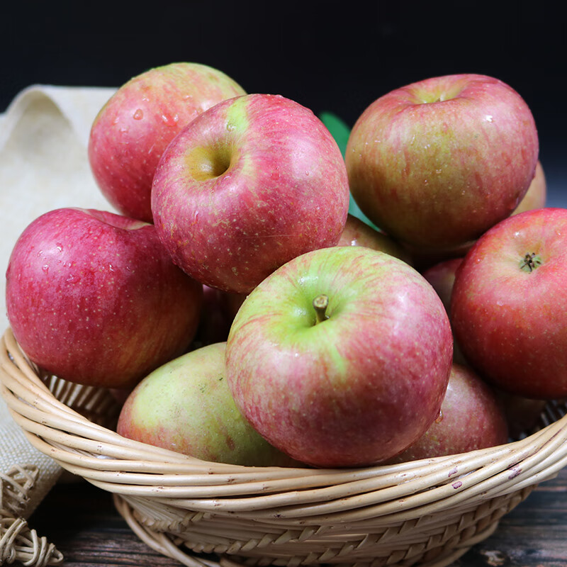 暖欣果老树国光苹果丑苹果酸甜新鲜水果东北辽宁特产真国光笨果 5斤中果(单果65-70mm)