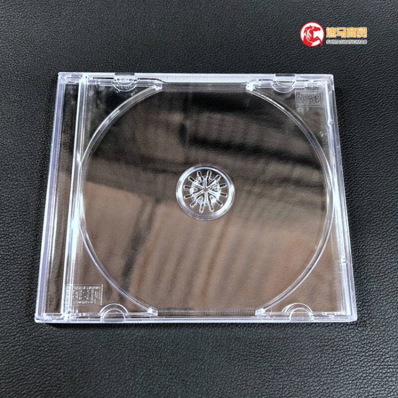 专辑收纳盒 光盘盒单片装明单cd盒透明光碟盒子双片装专辑塑料碟盒dvd