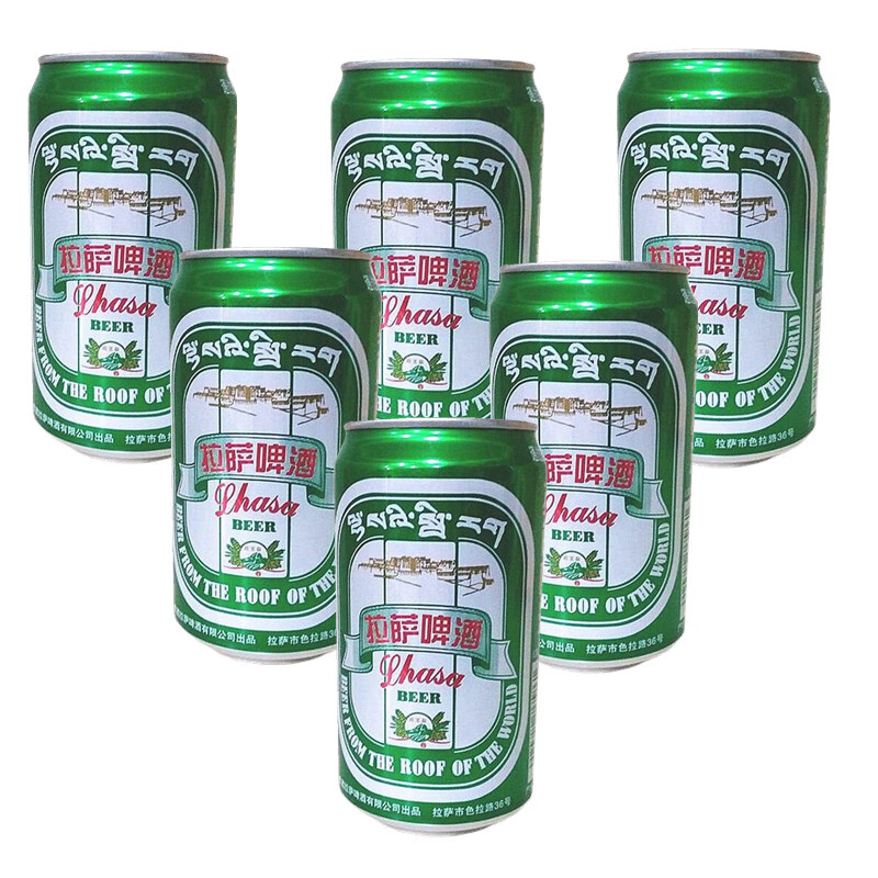 俏滋郎西藏拉萨啤酒精酿整箱355ml 国产厅装清爽非白啤青稞纯生原浆