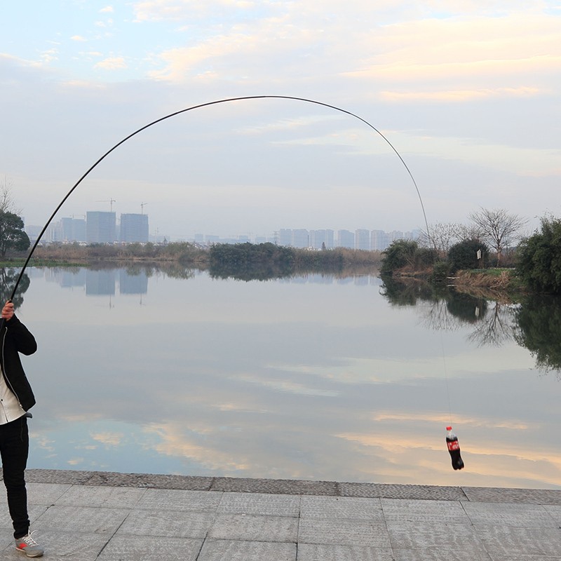 锐普 钓鱼竿鱼杆超轻硬溪流竿渔具套装 碳素新手钓竿碳素溪流竿全套