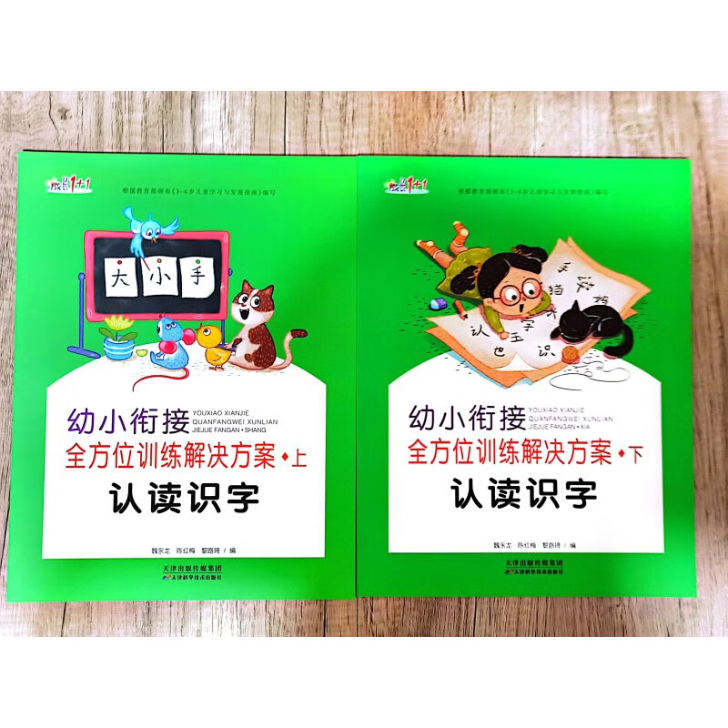 特色幼儿园教材幼小衔接入学准备认读识字