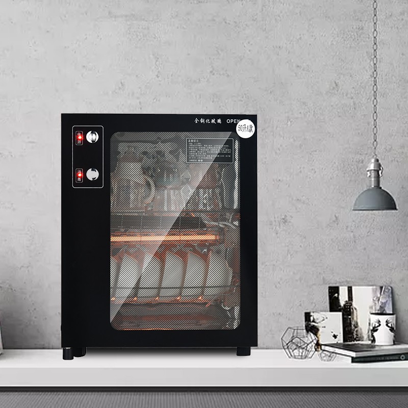 生活好太太消毒柜家用立式迷你小型双门高温不锈钢碗柜商用大容量 【双门3层】78L高70cm特价款 变频消毒