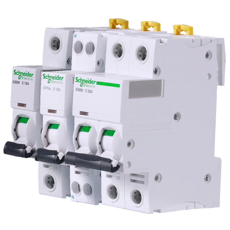 施耐德(schneider)空气开关a9断路器空开 不带漏电保护器 10a 1p