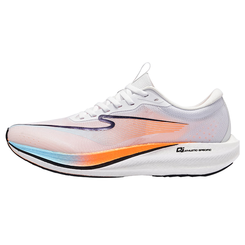 鸿星尔克跑步鞋极风2男鞋透气减震竞速跑鞋体测体育生训练鞋 51125103097