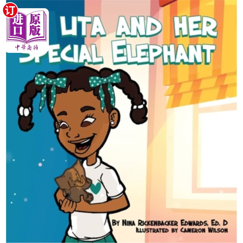 海外直订lil lita and her special elephant lil lita和她特别的