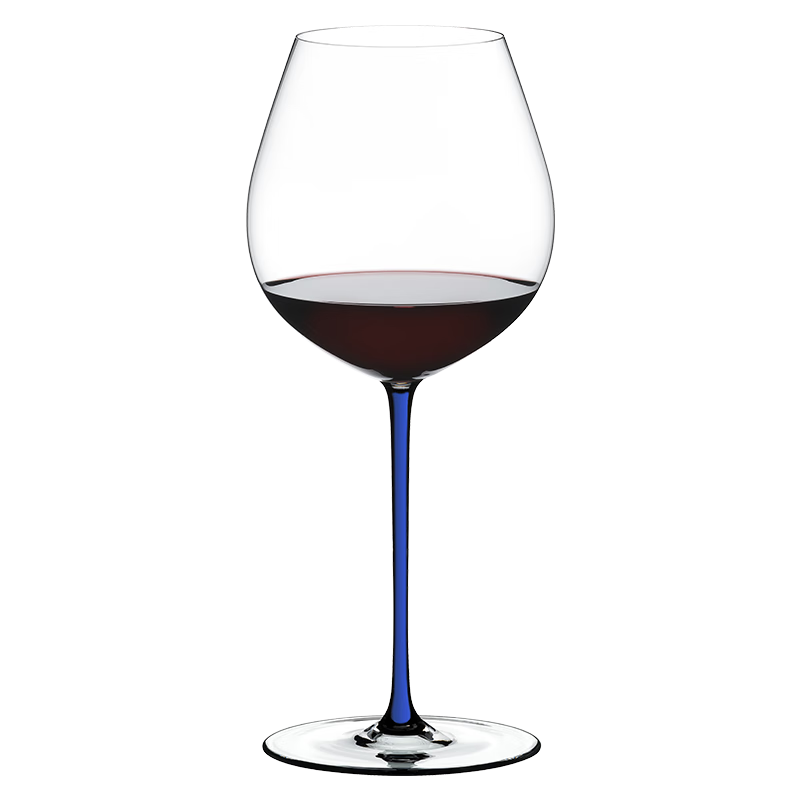 醴鐸RIEDEL中秋禮物璀璨系列奧地利進(jìn)口彩色杯桿手工紅酒杯高腳杯禮盒裝1支 藍桿黑皮諾