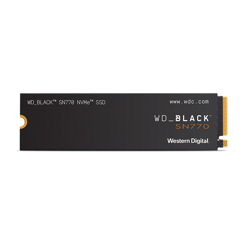 西部数据（WD）1TB SSD固态硬盘 M.2接口(PCIe 4.0 x4)WD_BLACK SN770 NVMe SSD游戏高性能版