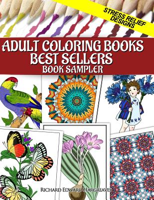 预订 adult coloring books best sellers sampler: stress relief
