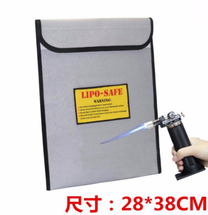 亿煊防火耐高温 文件资料袋档案收纳贵重物品机密文件袋b 尺寸:28*38