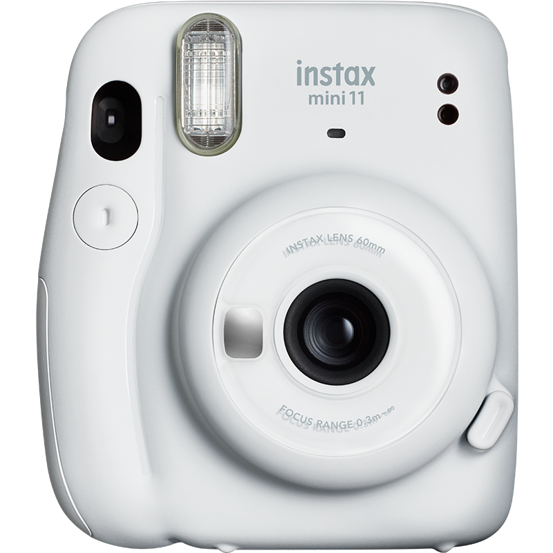 富士instax立拍立得 一次成像相机 mini11 冰晶白 含相纸套装