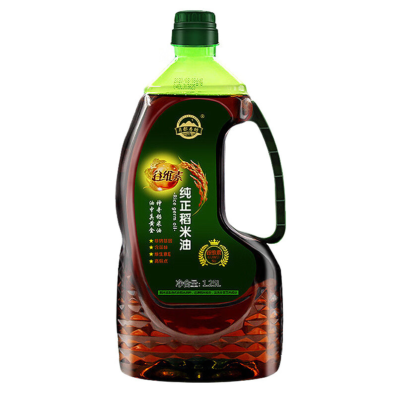 月都寿坊1.25升纯正稻米油供应食用油米糠油公司随手礼品 1.